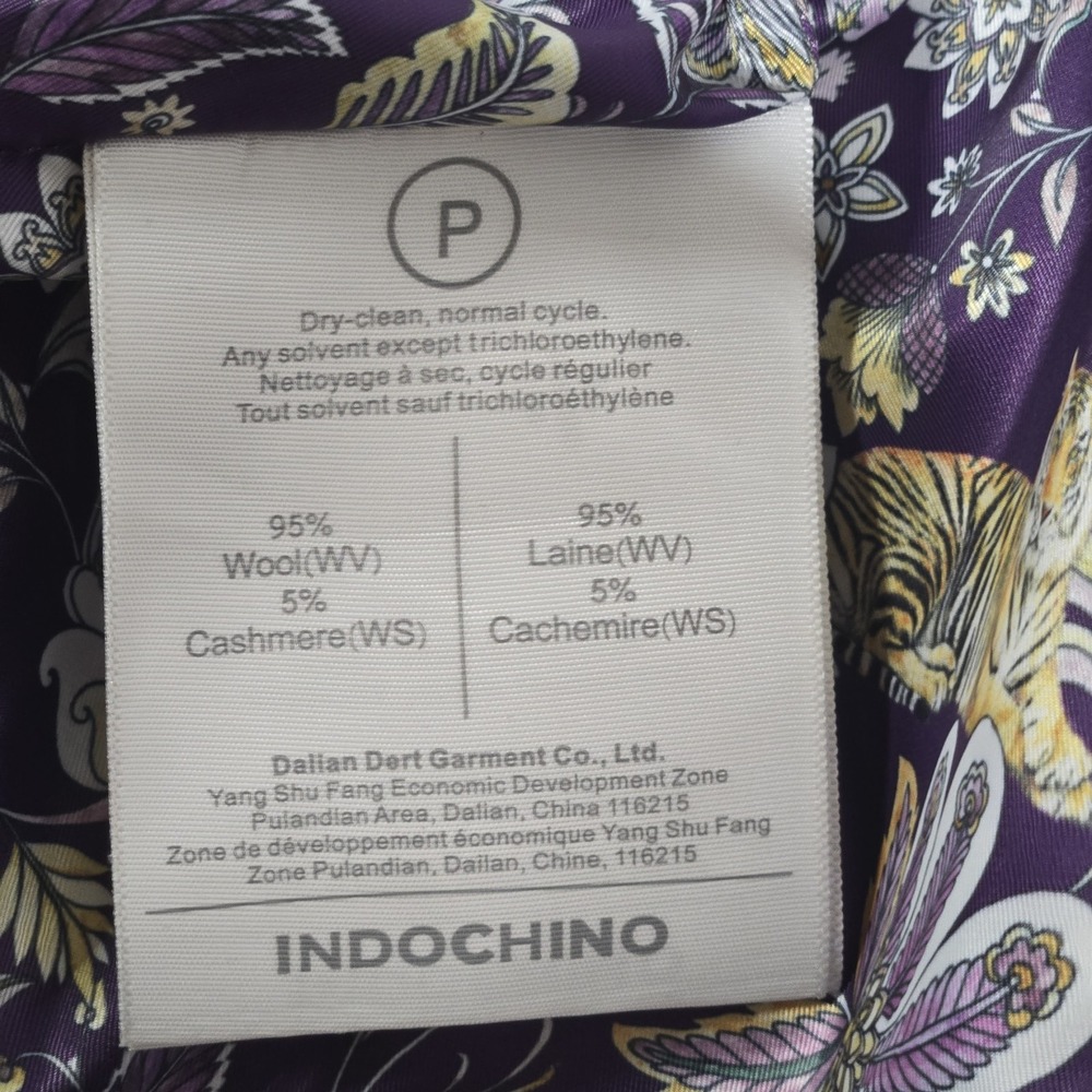 Indochino Long Blazer/ Duster | Wool Cashmere | Aprox Women's Size L 12 - 14 - Picture 4 of 13